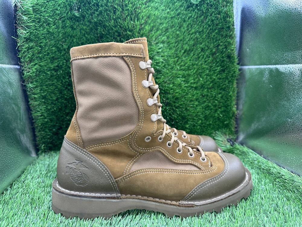 Vintage Danner 15660X Combat Boot Men's 9.5 Brown Leather US Marine Corps USA